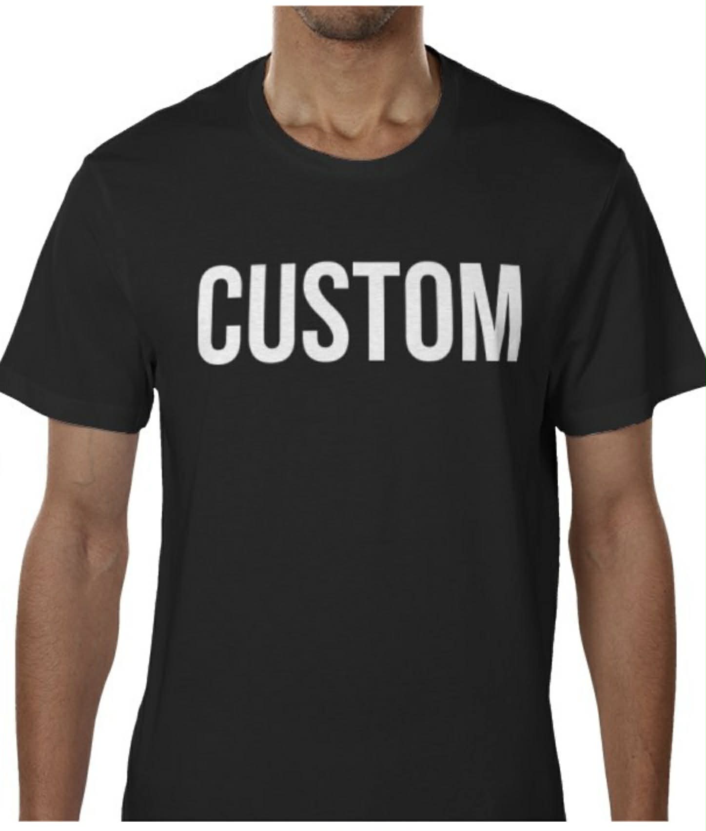 Custom design T-shirts