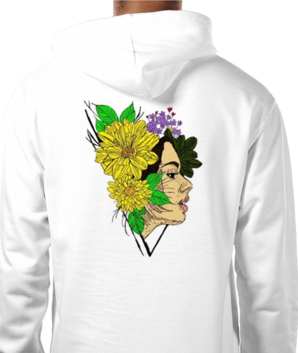 Petals of her mind Hoodie