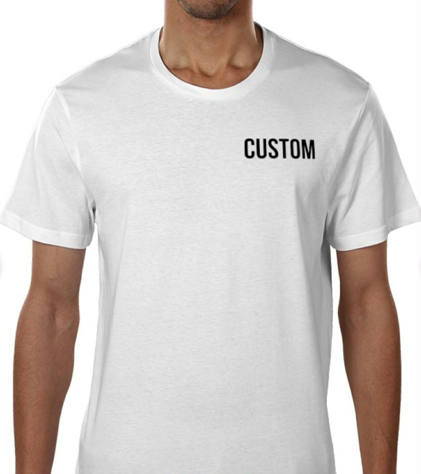 Custom design T-shirts