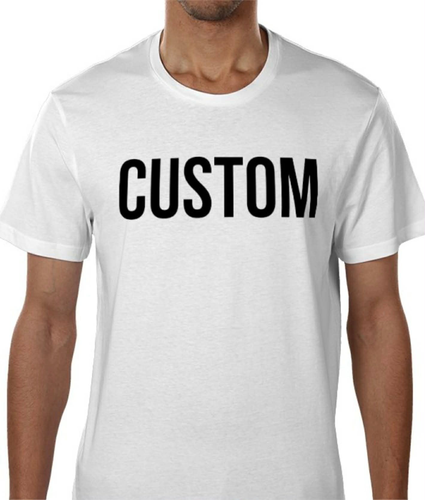 Custom design T-shirts