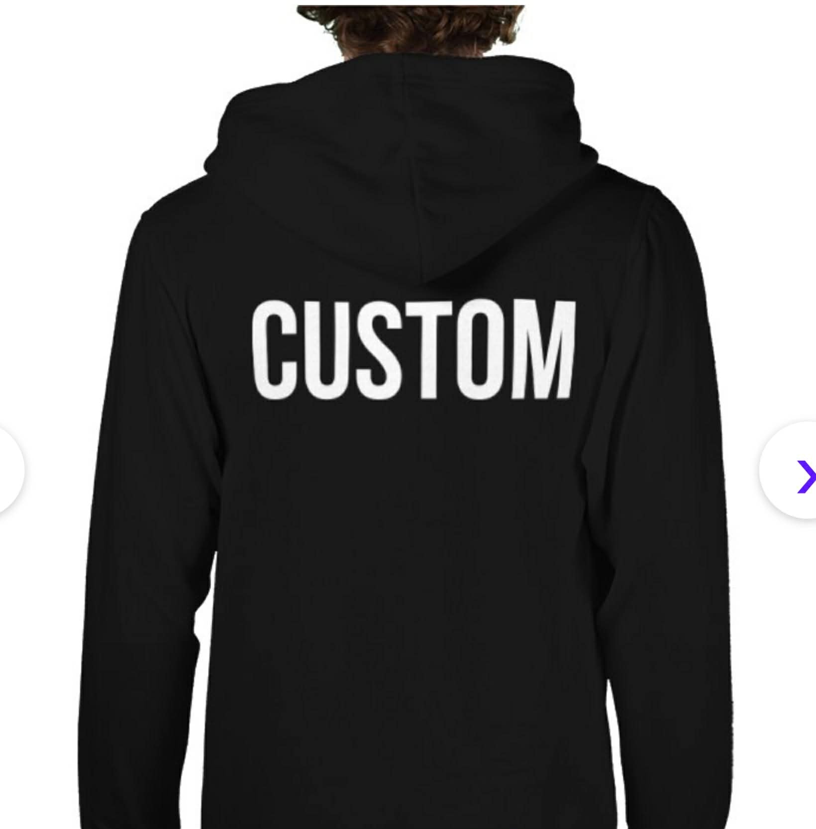 custom design hoodie