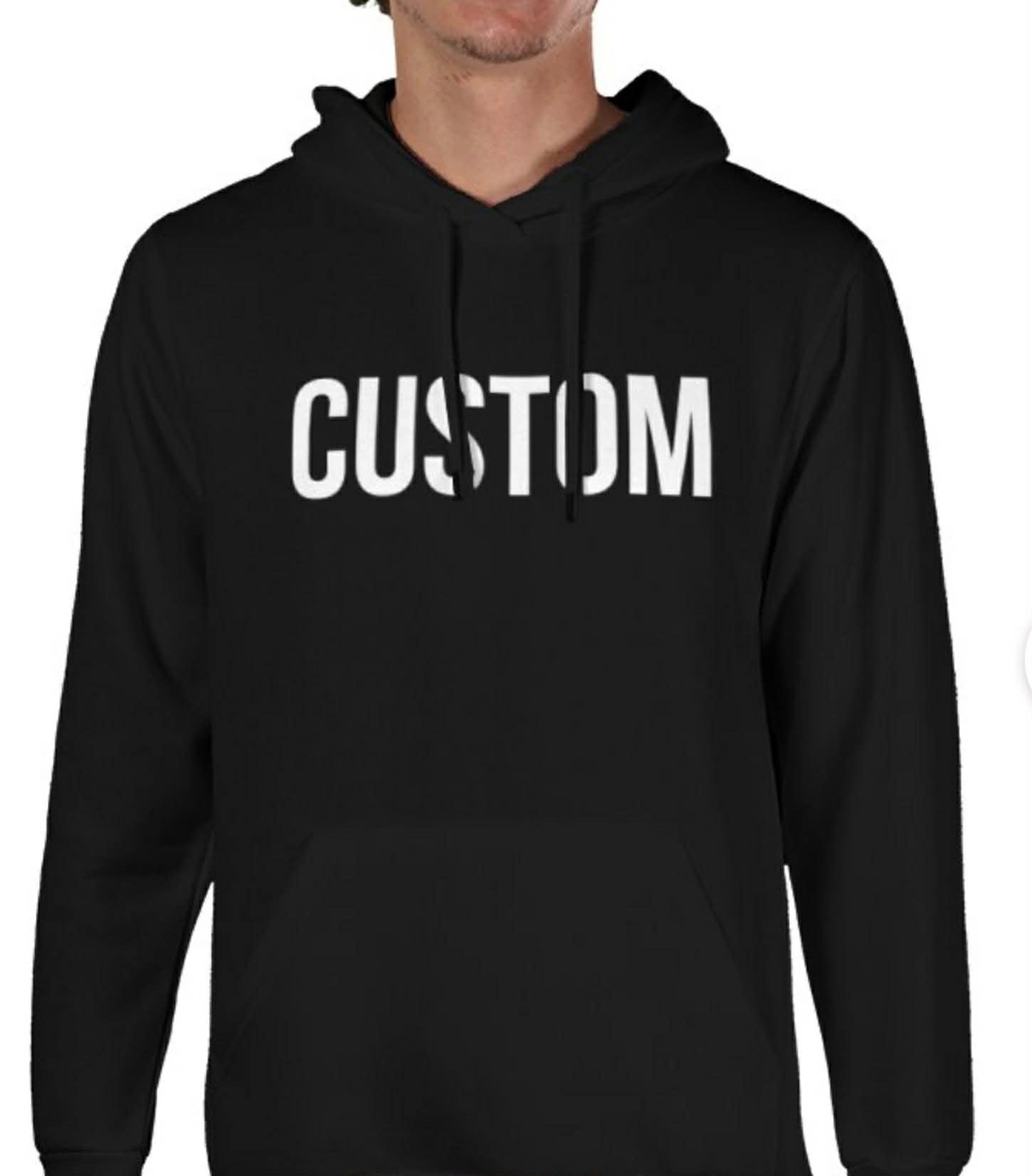custom design hoodie