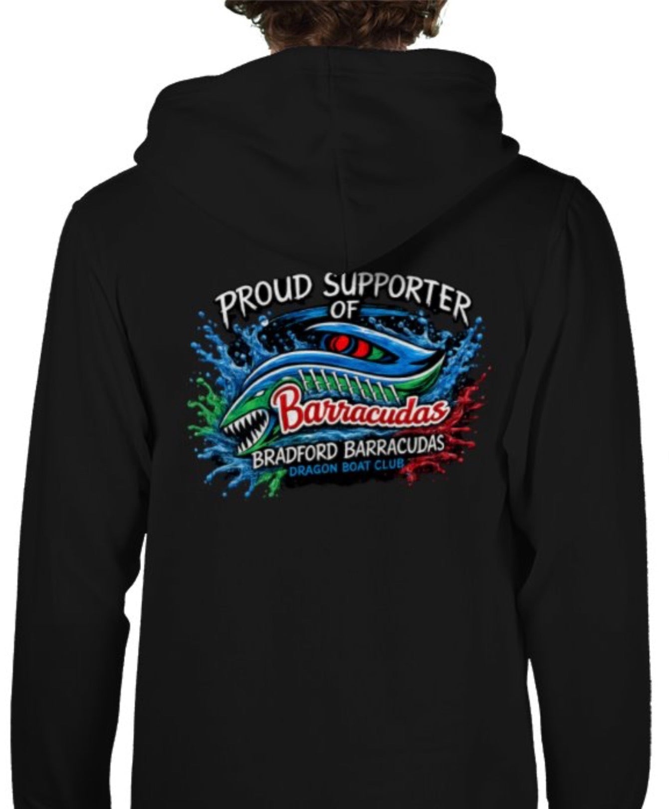 Bradford barracuda supporter hoodie