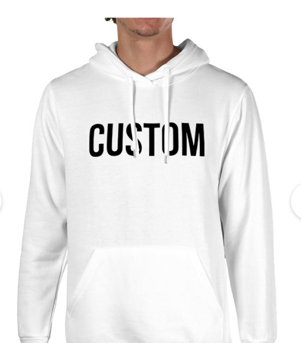 custom design hoodie